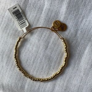 Alex and Ani Gold Beaded Bracelet